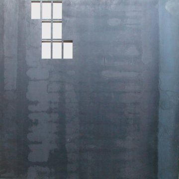 Serie Escletxes IX 100 x 100 x 1 cms. Ferro 2004_w600_h600